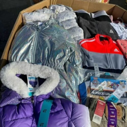 kids clothes pallet