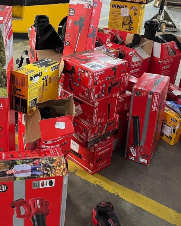 Milwaukee & dewalt tool pallets