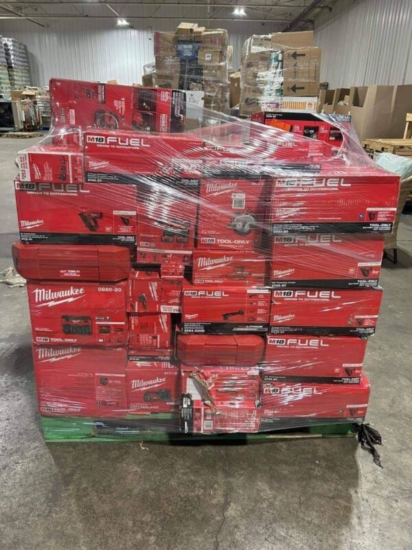 milwaukee tool pallets   milwaukee tool pallets
