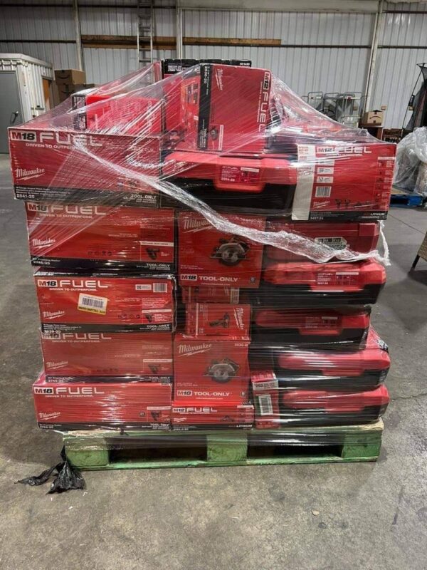 milwaukee tool pallets   milwaukee tool pallets
