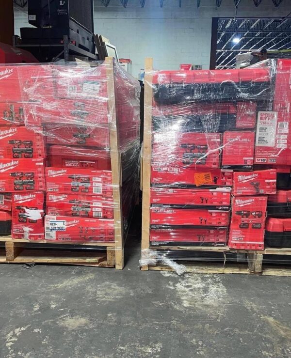 milwaukee tool pallets   milwaukee tool pallets