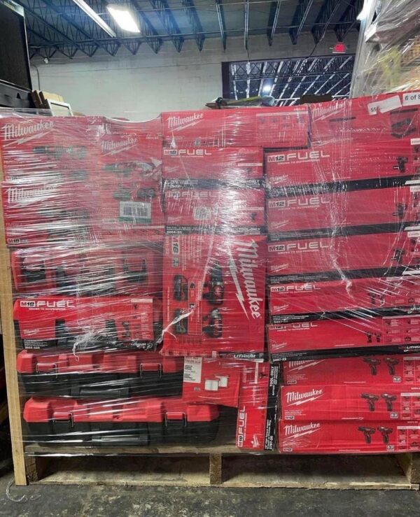 milwaukee tool pallets   milwaukee tool pallets